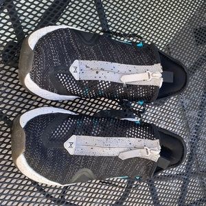 Nike Mens PG4 CD5079-004 Black Blue Low Top Basketball Training Shoes Size US 10